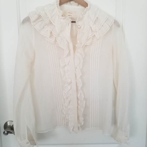 Sezane Tops - Sezane Manoush Shirt Size 2